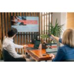 Verbatim Focus Rechargeable Wireless Presenter with Red Laser Pointer, 2.4GHz RF, 30m Range - Black/Silver