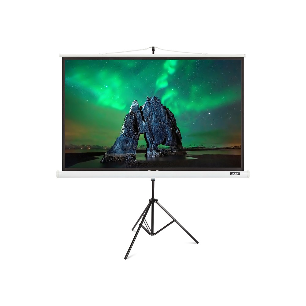 Acer T82-W01MW Projection Screen 82.5" 16:10 Manual Tripod White Acer T82-W01MW Projection Screen 82.5" 16:10 Manual Tripod White