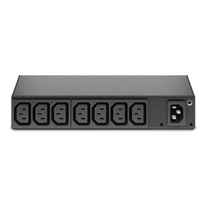 APC AP6015A Basic Rack Power Distribution Unit 8 Outlets 2300W 3.65m Cable Black