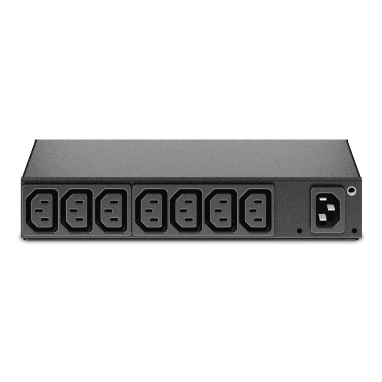 APC AP6015A Basic Rack Power Distribution Unit 8 Outlets 2300W 3.65m Cable Black