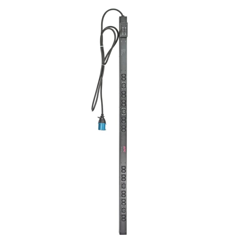 APC AP7553 Rack Power Distribution Unit Basic 32A 230V 24 Outlets (20x C13 4x C19) Vertical 0U Black