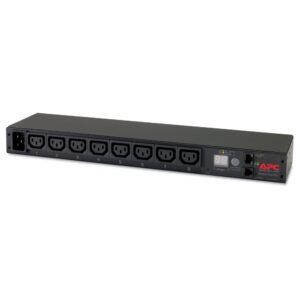 APC AP7821B Metered Power Distribution Unit 8 C13 Outlets C20 Input 230V 20A 0U/1U Black