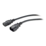 APC AP9870 Power Cord IEC 60320 C14 Male to C13 Female 2.4 m Black