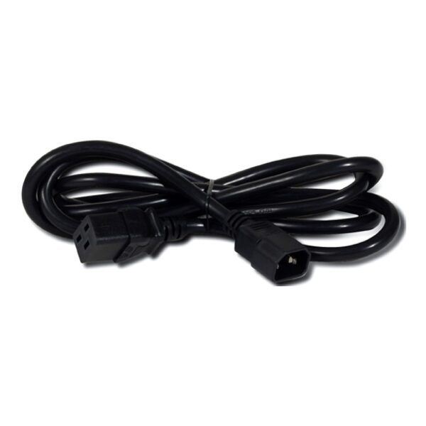 APC AP9878 Power Cord 2.0m IEC 60320 C19 to IEC 60320 C14 Black 10A
