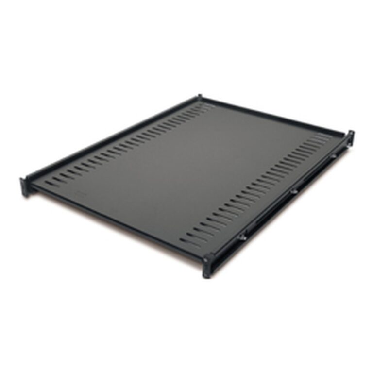 APC AR8122BLK Fixed Shelf 1U Server Rack Accessory 250lbs Load Capacity Black