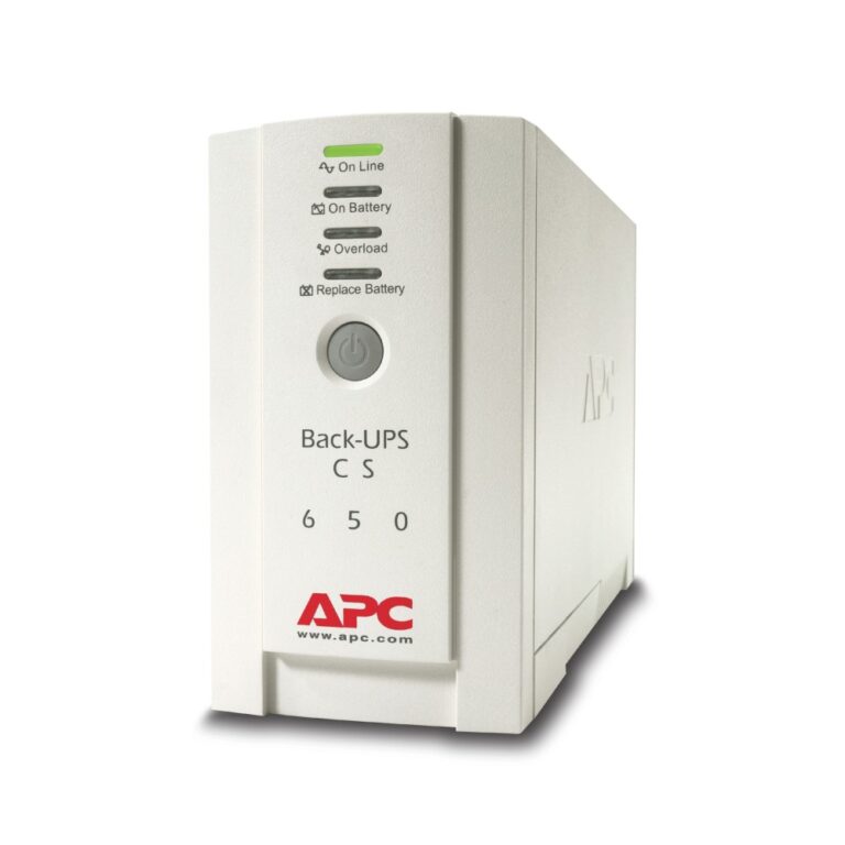 APC Back-UPS BK650EI UPS 650VA 400W 4 C13 Outlets USB Surge Protection Beige