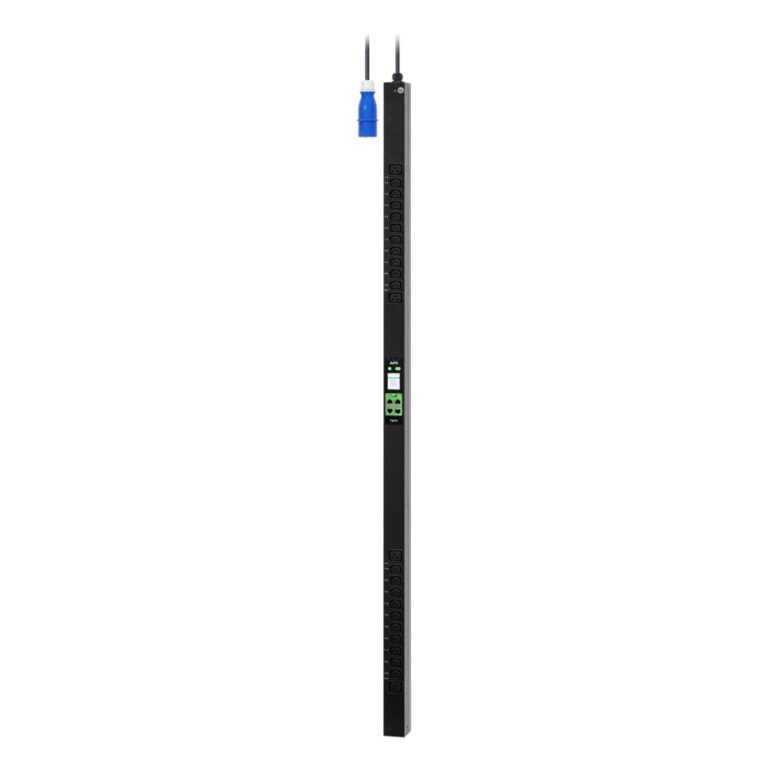 APC Easy PDU Switched Vertical 0U Rack Mount 16A 230V 20 C13 4 C19 Outlets IEC 60309 Plug Black