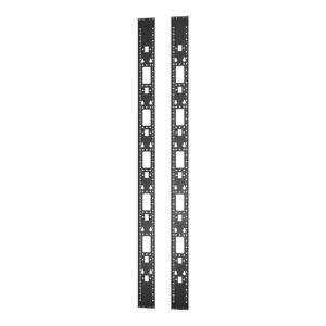 APC Easy Rack Vertical 0U Accessory Channel 48U Black 2 Pack