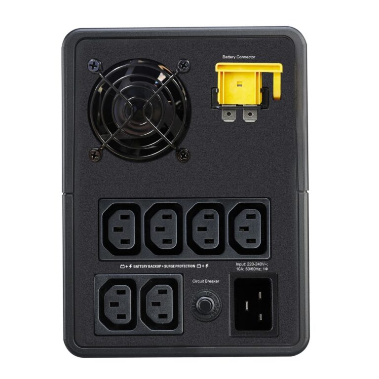 APC Easy UPS 2200VA Tower Line-Interactive with AVR and 6 C13 Outlets 1200W 230V Black