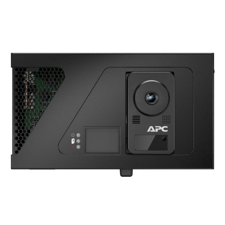 APC NetBotz 755 Rack Monitor Security and Environmental Appliance Wall Mount Black without PoE Injector