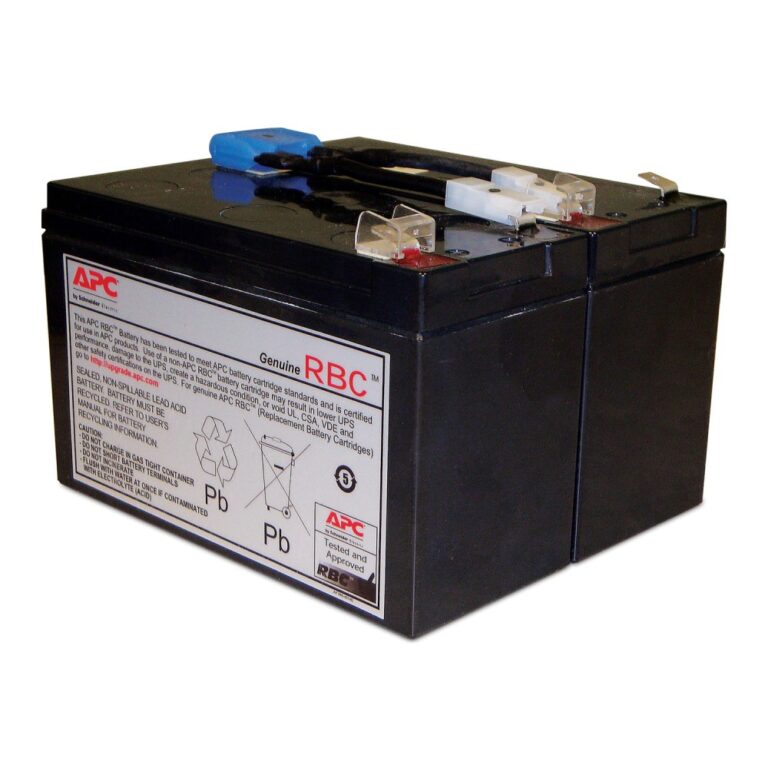 APC Replacement Battery Cartridge 142 UPS 24V 216VAh Lead Acid Black 2 Year Warranty