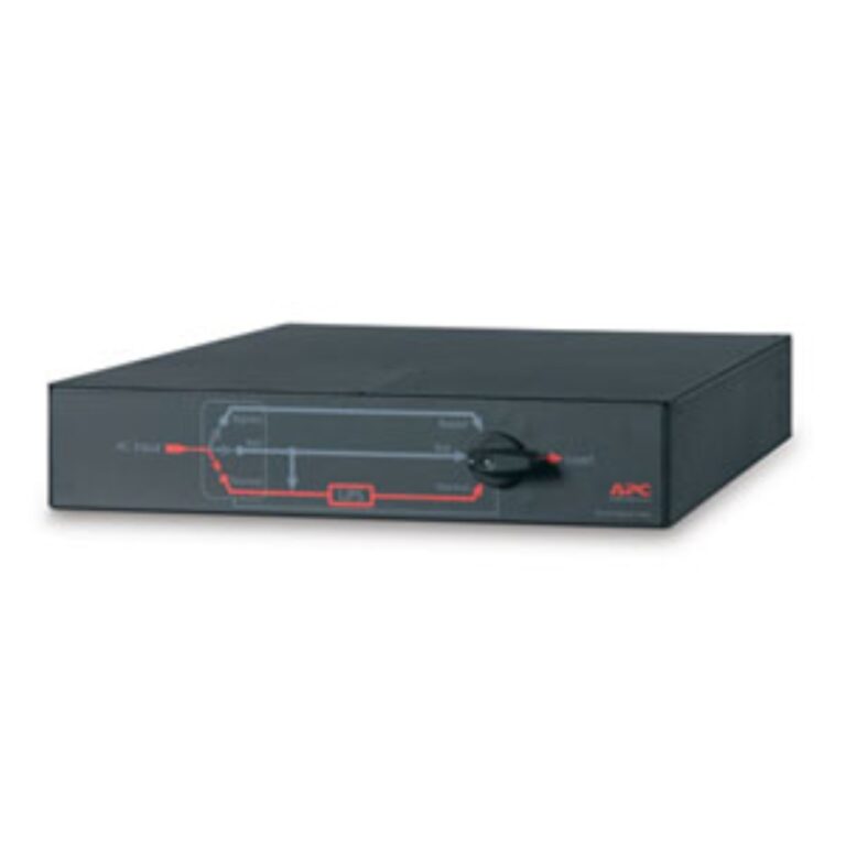 APC SBP5000RMI2U Service Bypass Panel 230V 32A 2U Rack Unit 8 C13 2 C19 Outlets IEC C20 Input
