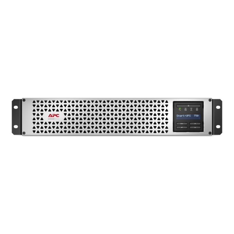 APC Smart-UPS Line Interactive 750VA 600W Rackmount 2U Short Depth Lithium-ion Battery 6x IEC C13 Outlets SmartConnect