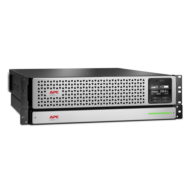 APC Smart-UPS On-Line 1500VA Rackmount UPS 3U 230V 8x C13 Outlets Lithium-Ion Battery SmartSlot with Rail Kit