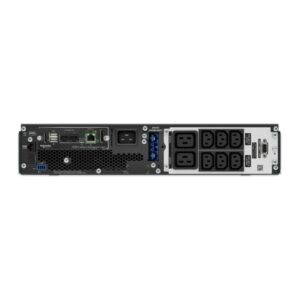 APC Smart-UPS On-Line 2200VA Rackmount 2U 230V 6x C13 2x C19 Outlets Network Card Sine Wave Black
