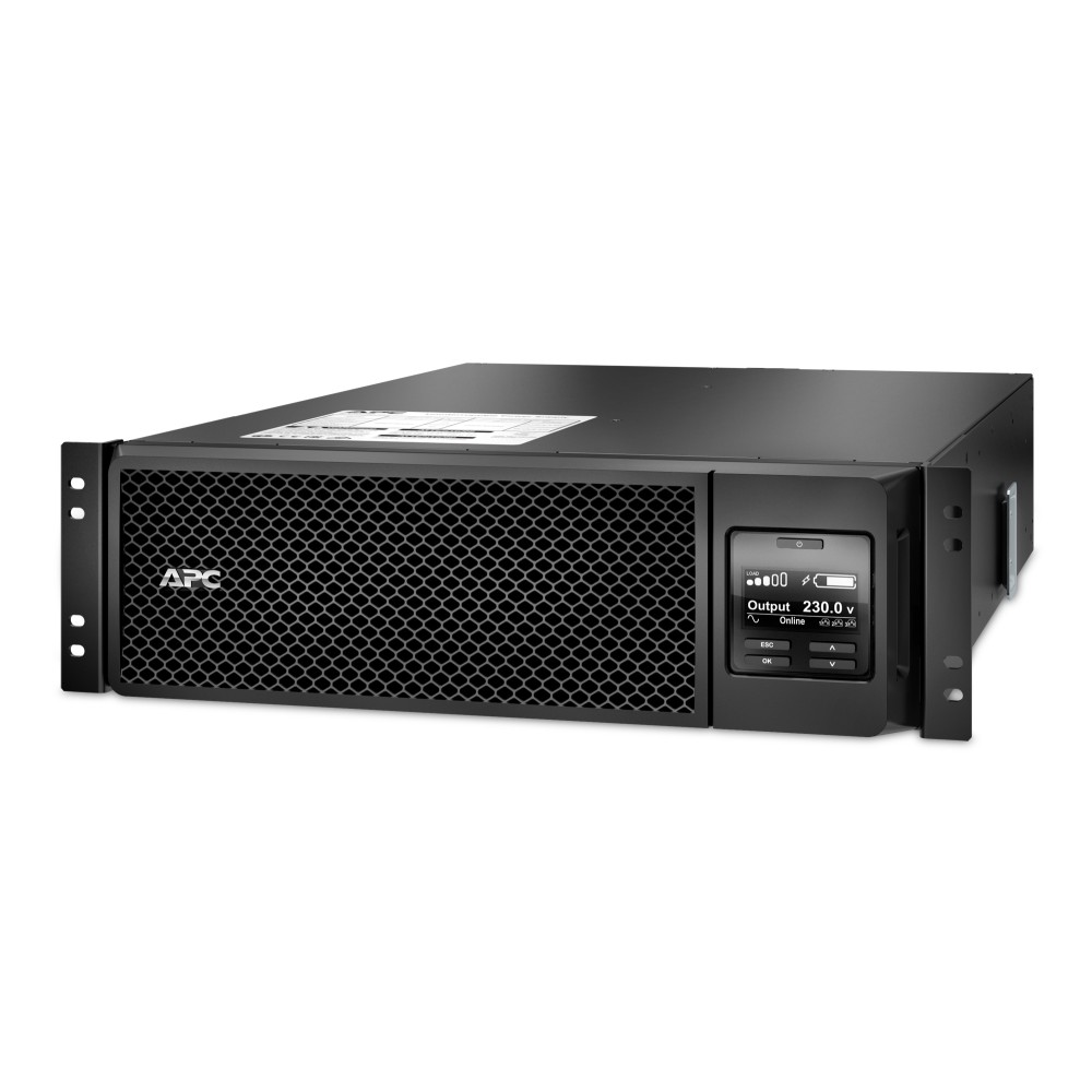 APC Smart-UPS On-Line SRT5KRMXLI 5000VA 4500W Rackmount UPS 3U Embedded NMC 6x C13 4x C19 USB Serial APC Smart-UPS On-Line SRT5KRMXLI 5000VA 4500W Rackmount UPS 3U Embedded NMC 6x C13 4x C19 USB Serial