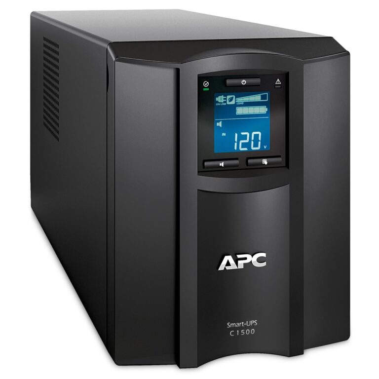 APC Smart-UPS SMC1500IC 1500VA 900W Line-Interactive UPS 8 C13 Outlets USB SmartConnect Sine Wave