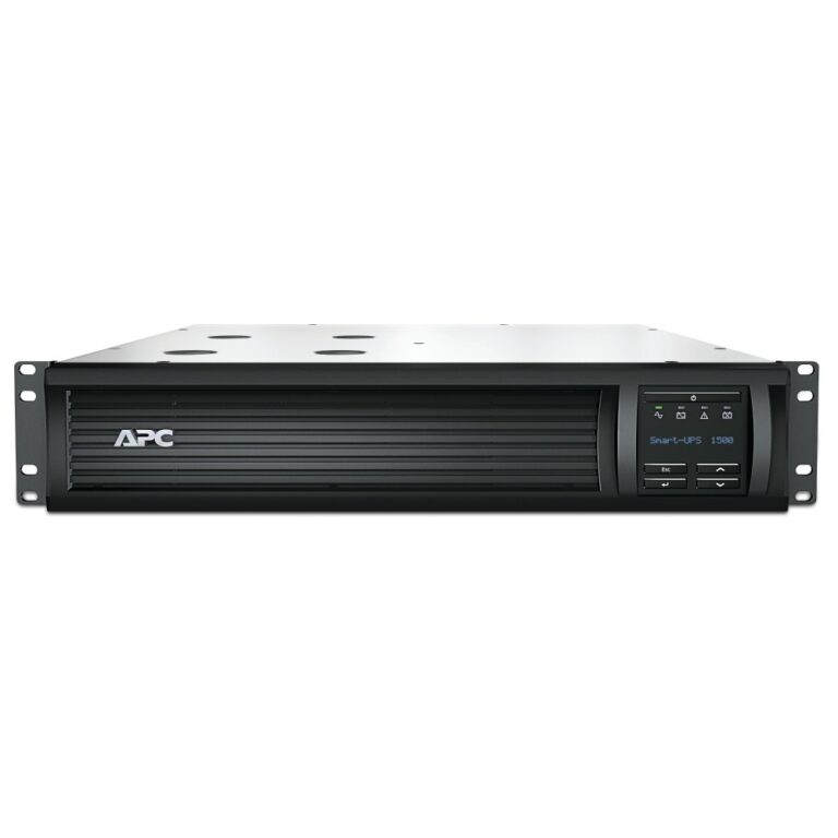 APC Smart-UPS SMT1500RMI2UC 1500VA 1000W 2U Rackmount UPS 4x C13 Outlets USB SmartConnect Sine Wave Black