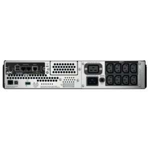 APC Smart-UPS SMT3000RMI2UNC Rackmount 2U UPS 3000VA 2700W 9 Outlets Network Card 230V Black
