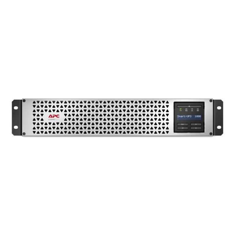 APC Smart-UPS SMTL1000RMI2UC 1000VA 800W 2U Rackmount UPS Li-Ion Battery 6x C13 Outlets Line Interactive SmartConnect LCD