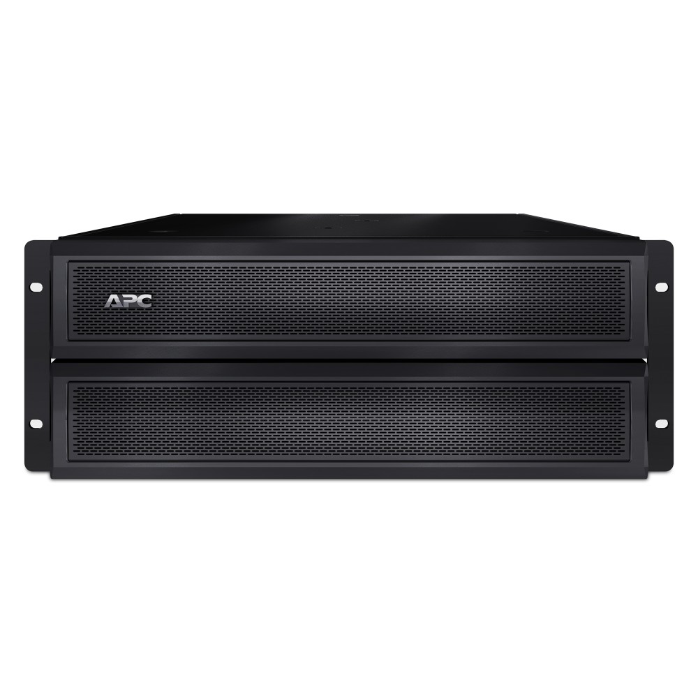 APC Smart-UPS X-Series External Battery Pack 120V 1200VAh Rack/Tower 4U Black SMX120BP APC Smart-UPS X-Series External Battery Pack 120V 1200VAh Rack/Tower 4U Black SMX120BP