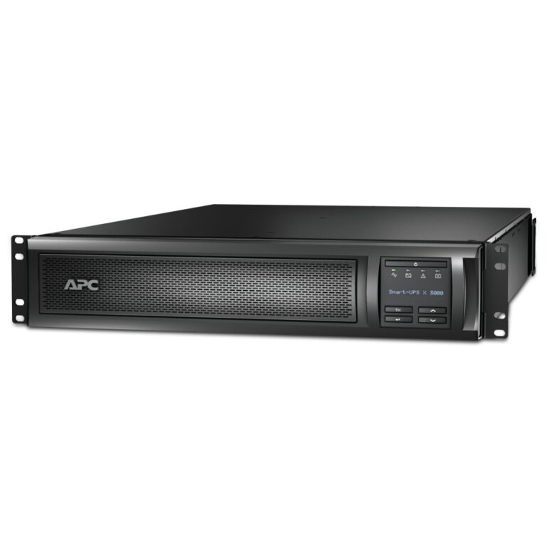 APC Smart-UPS X SMX3000RMHV2UNC 3000VA UPS with Network Card 2U Rackmount Tower 9 Outlets 2700W