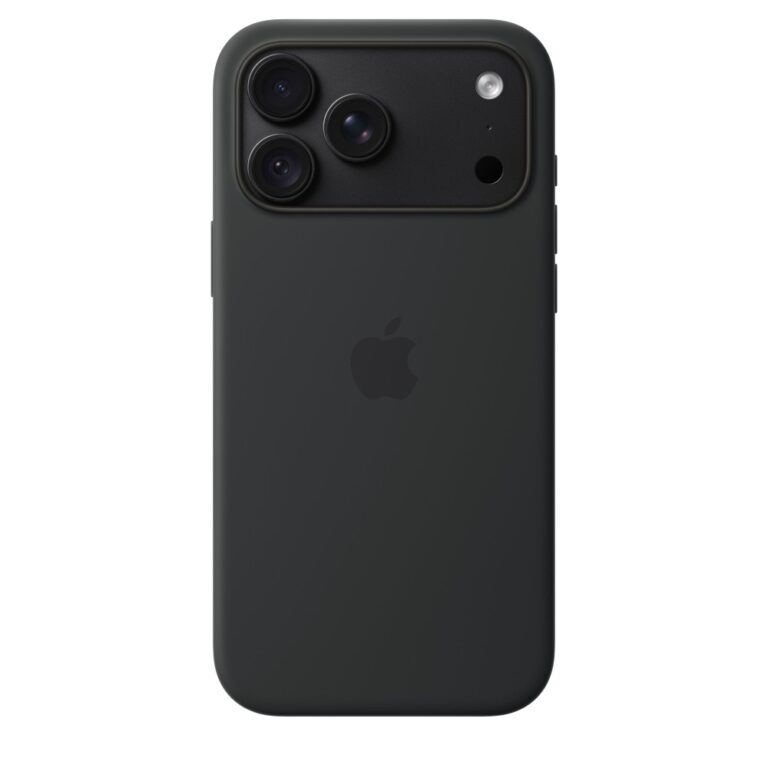 Apple iPhone 18 Pro Max Silicone Case with MagSafe Black Protective Cover