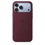 Apple iPhone 18 Pro Max Silicone Case with MagSafe - Burgundy