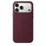 Apple iPhone 18 Pro Max Silicone Case with MagSafe - Burgundy