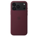Apple iPhone 18 Pro Max Silicone Case with MagSafe - Burgundy