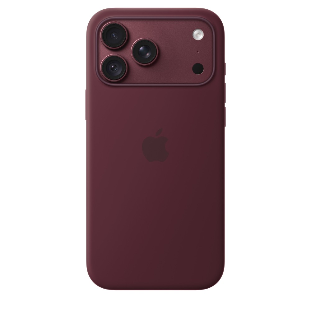 Apple iPhone 18 Pro Max Silicone Case with MagSafe - Burgundy Apple iPhone 18 Pro Max Silicone Case with MagSafe - Burgundy