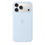Apple iPhone 18 Pro Max Silicone Case with MagSafe - Crisp Blue