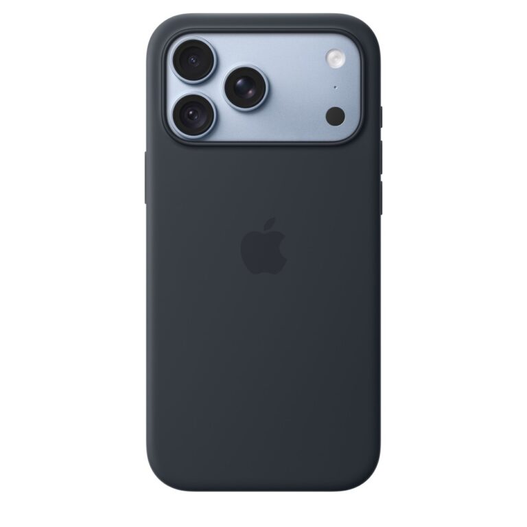 Apple iPhone 18 Pro Max Silicone Case with MagSafe Wireless Charging Navy Blue