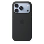 Apple iPhone 18 Pro Silicone Case with MagSafe and Drop proof Black