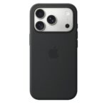 Apple iPhone 18 Pro Silicone Case with MagSafe and Drop proof Black