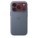 Apple iPhone 18 Pro TechWoven Case MagSafe Compatible Wireless Charging Chambray Blue