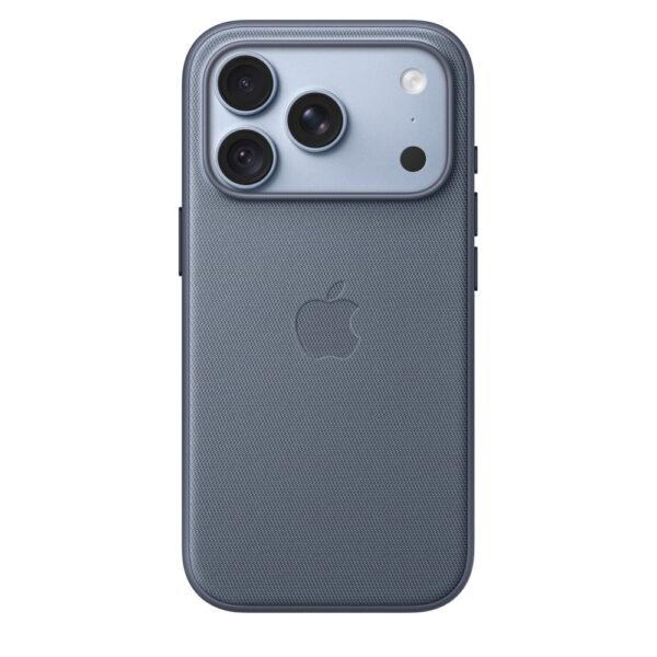 Apple iPhone 18 Pro TechWoven Case MagSafe Compatible Wireless Charging Chambray Blue