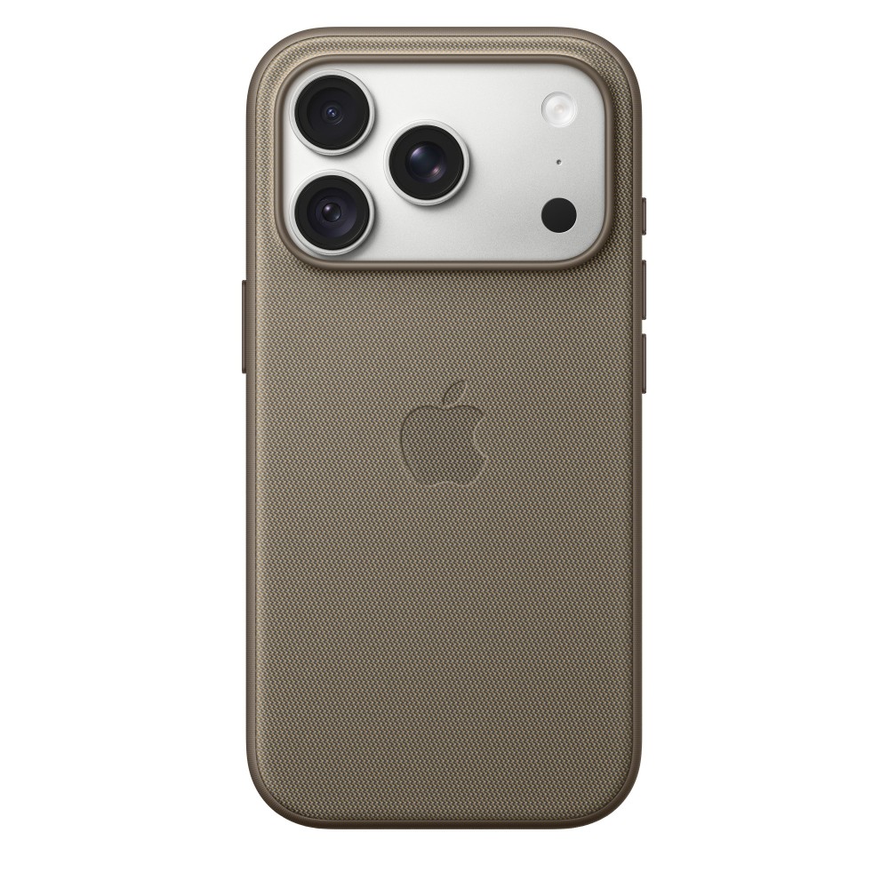 Apple iPhone 18 Pro TechWoven Case with MagSafe Recycled Polyester Taupe Cover Apple iPhone 18 Pro TechWoven Case with MagSafe Recycled Polyester Taupe Cover