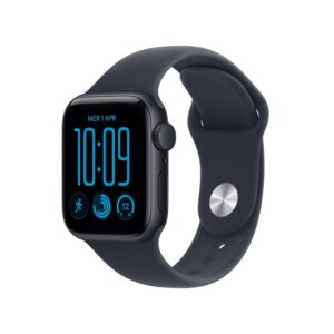 Apple Watch SE 3rd Generation Smartwatch 40mm GPS Aluminium Case Navy Band 64GB Waterproof 50m