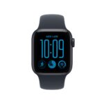 Apple Watch SE Smartwatch 40mm GPS 64GB Midnight Aluminium Case with Navy Blue Band