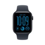 Apple Watch SE Smartwatch 44mm GPS + Cellular Midnight Aluminium Case Navy Blue Sport Band 64GB 50m Water Resistant