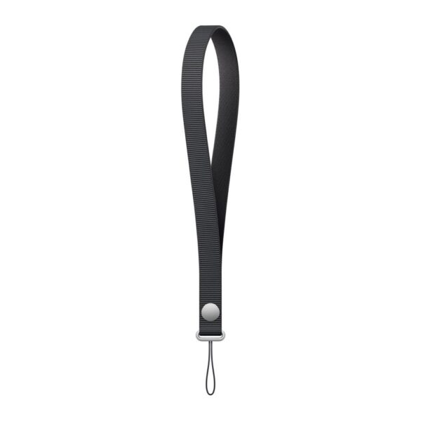 Apple Wrist Strap Black for iPhone 17 18 Pro Max and AirPods Pro 2 Cases 391 mm Length Recycled PET Material