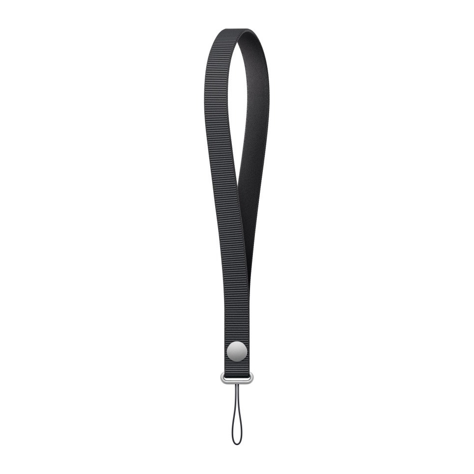 Apple Wrist Strap Black for iPhone 17 18 Pro Max and AirPods Pro 2 Cases 391 mm Length Recycled PET Material Apple Wrist Strap Black for iPhone 17 18 Pro Max and AirPods Pro 2 Cases 391 mm Length Recycled PET Material