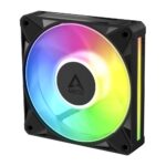 ARCTIC BioniX P12 A-RGB 120 mm PWM Fan 3 Pack Black with Daisy Chain