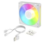 ARCTIC BioniX P140 A-RGB 140mm PWM Case Fan White with Daisy Chain