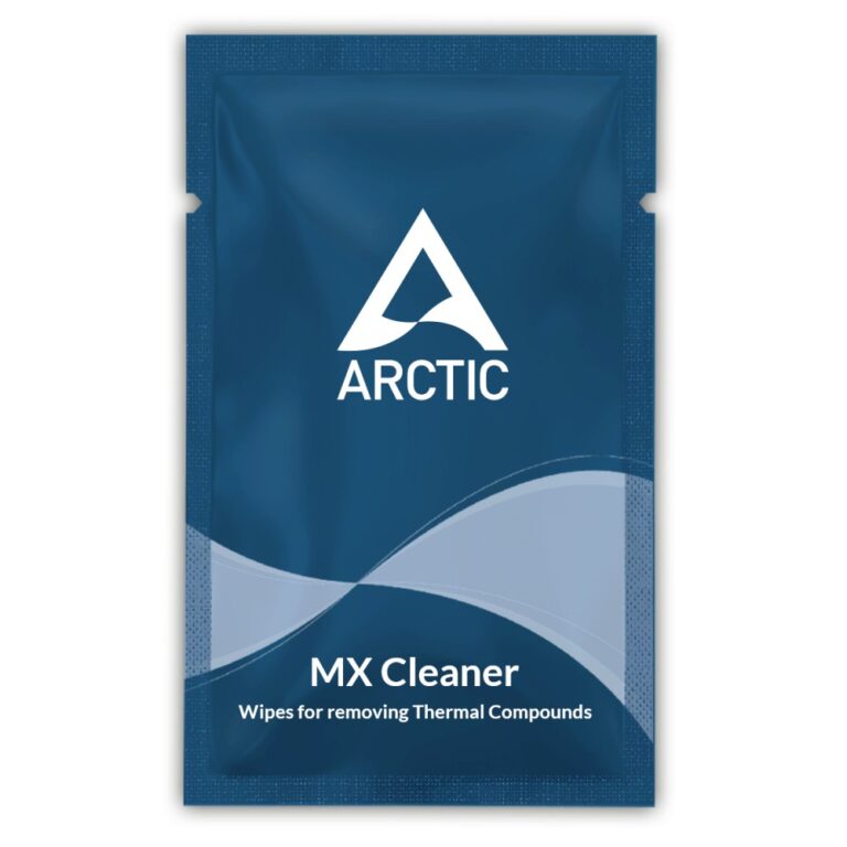 Arctic MX Cleaner Thermal Grease Cleaner Wipes 40 Pieces for CPU and Heatsink Compound Removal