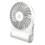 Arctic Summair 2Go Handheld Fan 77 Hour Battery Life 5000 mAh 3 Speeds White