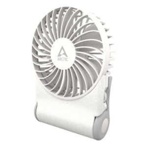 Arctic Summair 2Go Handheld Fan 77 Hour Battery Life 5000 mAh 3 Speeds White