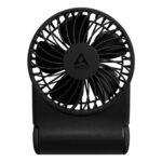 ARCTIC Summair 2Go Handheld Fan 77 Hour Battery Life 5000 mAh Rechargeable 3 Speeds Black