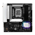 ASRock B860M Pro RS WiFi Motherboard Intel B860 LGA 1851 micro ATX DDR5 Wi-Fi 6E